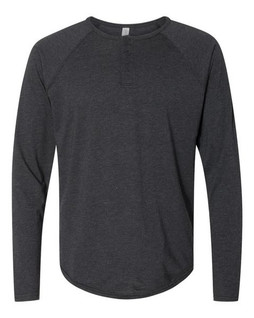 Next Level 6072 - Mens Triblend Henley T-Shirt