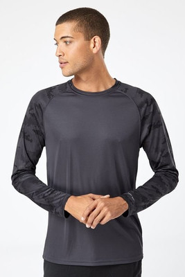 Paragon 216 - Unisex Cayman Performance Camo Colorblocked Long Sleeve T-Shirt