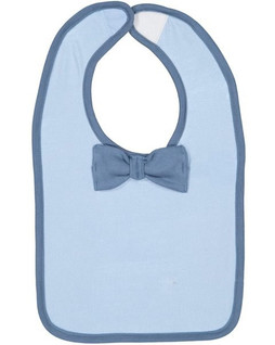 Rabbit Skins 1002 - Infant Baby Rib Bow Tie Bib