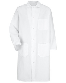 Red Kap 4004 - Unisex Gripper - Front Butcher Frock - Interior Chest Pocket