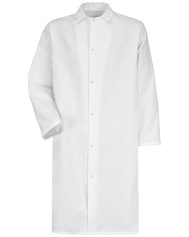 Red Kap 4006 - Unisex Gripper - Front Butcher Frock - No Pockets