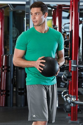 Russell Athletic 651AFM - Men's 9" Dri-Power® Tricot Mesh Shorts with Pockets