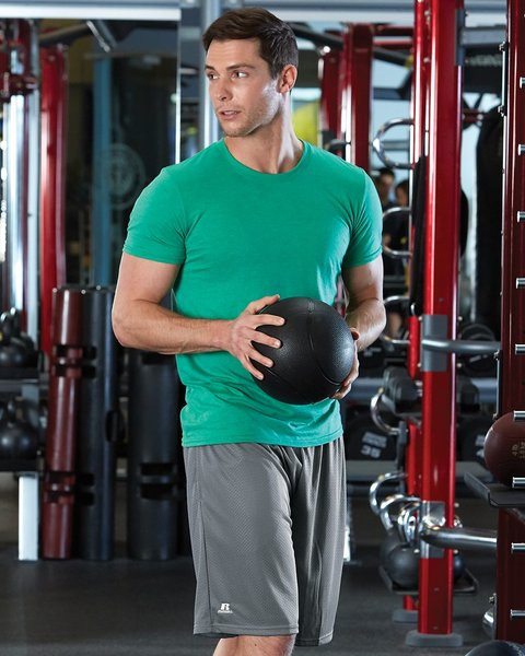 Russell Athletic 651AFM - Men's 9" Dri-Power® Tricot Mesh Shorts with Pockets
