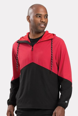 Russell Athletic R20DSM - Unisex Legend Hooded Quarter-Zip Pullover