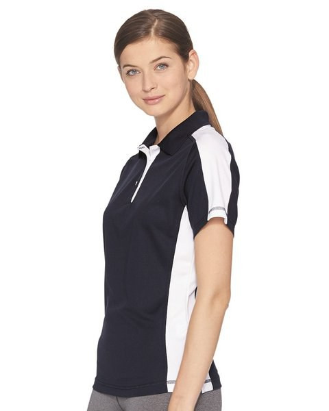 Sierra Pacific 5465 - Women's Colorblocked Moisture Free Mesh Polo