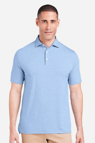 TASC Performance Inc TM546Y - Mens Cloud Lightweight Polo Brookline Stripe
