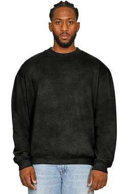 Casual Classics CRBSWAC400 - Casual Premium Combed 330 Acid Wash Oversized Extended Neck Sweatshirt
