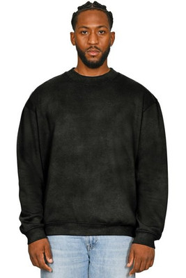 Casual Classics CRBSWAC400 - Casual Premium Combed 330 Acid Wash Oversized Extended Neck Sweatshirt