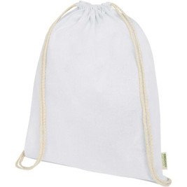 Odisha 140 g/m² OCS organic drawstring bag 5L  - EgotierPro 120781