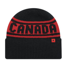 AJM 9R492M - Acrylic Cuff Toque with Flat Seams (Canada)