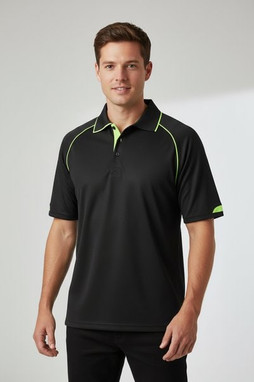 Biz Collection P29012 - Mens Fusion S/S Polo