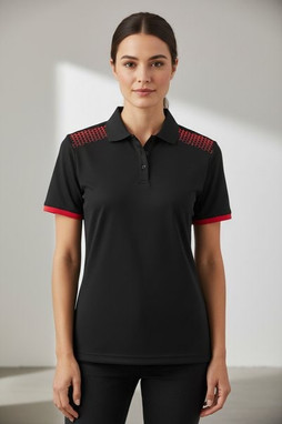 Biz Collection P900LS - Womens Galaxy S/S Polo