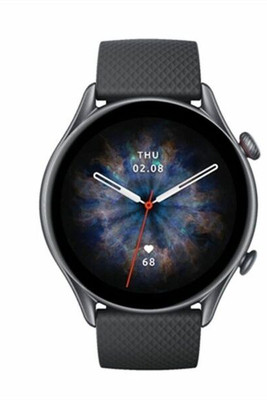Amazfit M0804072 - Smartwatch GTR 3 Pro Braun Schwarz 1,45" 46 mm