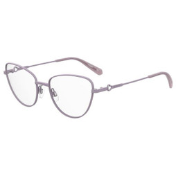 Love Moschino S0386075 - Spectacle frame MOL608-TN-09SF218 Purple Ø 52 mm