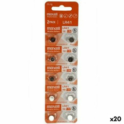 Maxell S8437858 - Alkaline Batteries 1,5 V LR41 (20 Units)