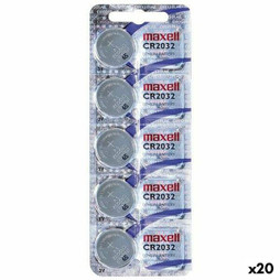 Maxell S8437706 - Lithium Button Batteries 3V CR2032 (20 Units)