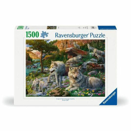 Ravensburger S71008953 - Puzzle Wolves in Spring