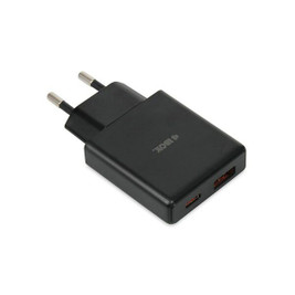 Ibox S91110622 - Chargeur mural ILUC43B Noir 30 W (1 Unité)