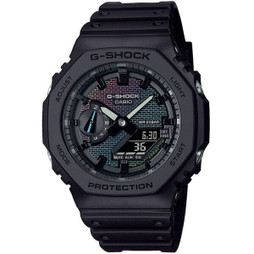 Casio G-Shock S72108033 - Herrenuhr OAK - RAINBOW BRICK WALL SERIE Schwarz