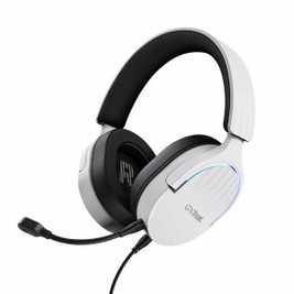 Trust M0324761 - Gaming Headset with Microphone GXT 490 White Black Multicolour Black/White