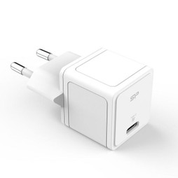 Silicon Power S91105954 - Chargeur mural QM12 Blanc 20 W (1 Unité)