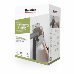 Beissier S7924029 - Cement 70166-001 Grey 6 Kg Fast