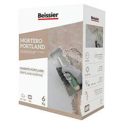 Beissier S7924030 - Mortar Portland  70303-002 Grey 6 Kg