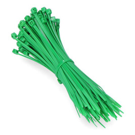 Fischer S7924766 - Attaches pour câble en nylon Vert 20 cm (100 Unités)