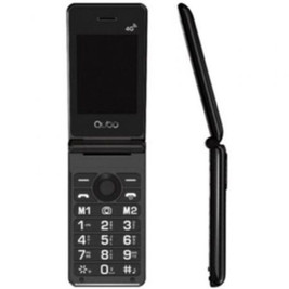 Qubo S9913997 - Téléphone portable pour personnes âgées X-28 4G BK
