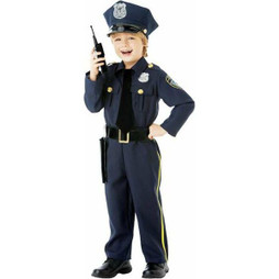 BigBuy Carnival S2442204 - Costume for Children Police Officer 8-10 Years