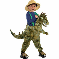 BigBuy Carnival S2442166 - Costume for Children Green Dinosaur