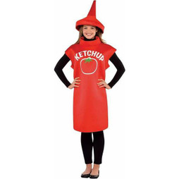 BigBuy Carnival S2442173 - Costume for Adults Ketchup bottle One size