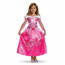 Disney S2442143 - Costume for Children Pink Aurora (Sleeping Beauty) 7-8 Years