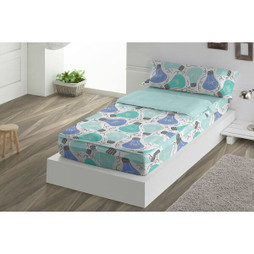 Pierre Cardin D2102472 - Quilted Zipper Bedding IDEAS Blue