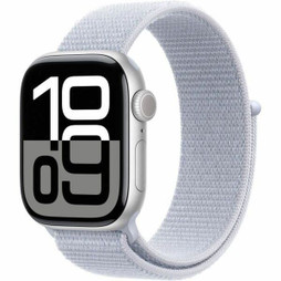 Apple S71009932 - Montre intelligente Watch Series 10 Bleu Argenté