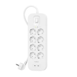 Belkin S8437795 - Power Socket 8 Sockets with Switch SRB004VF2M (2 m)