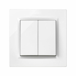 Simon S7925281 - Double Toggle Switch 8,4 x 4 x 8,4 cm