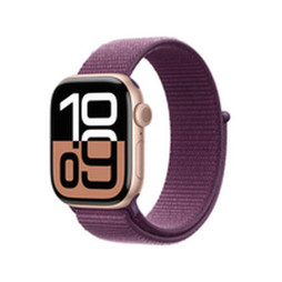 Apple S77207635 - Montre intelligente Watch 10 1,65" Violet Rose Or