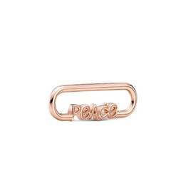 Pandora S72105704 - Perle de verre Femme STYLING PEACE WORD LINK