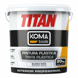 Koma Tools S7925149 - Plastic paint TITAN White 20 kg