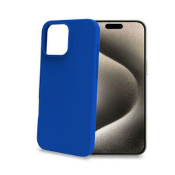 Celly S77208067 - Protection pour téléphone portable IPHONE 16 PRO MAX Bleu Apple