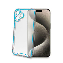 Celly S77208104 - Protection pour téléphone portable IPHONE 16 PLUS Transparent