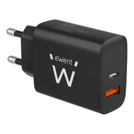 Ewent M0322949 - Wandladegerät EW1319 Schwarz 20 W