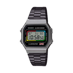 Casio S72104522 - Mens Watch A168WEUC-1AER Black Grey (Ø 36 mm)