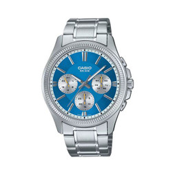 Casio S72104524 - Mens Watch MTP-1375PD-2A2VEF Silver (Ø 43,8 mm)