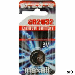 Maxell S8430833 - Button battery 10238500 3V CR2032 Lithium (10 Units)