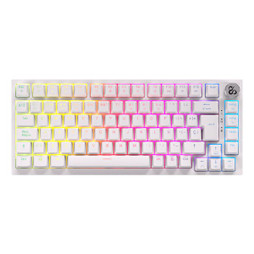 Newskill S55294310 - Clavier sans fil NS-KB-PYROSPRO-IV Blanc Espagnol Qwerty QWERTY