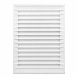 EDM Product S7925112 - Ventilation grille EDM 87733 White 13,7 x 20,7 cm Mosquito net
