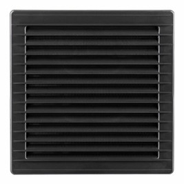 EDM Product S7925111 - Ventilation grille EDM 87730 Anthracite 17 x 17 cm Mosquito net