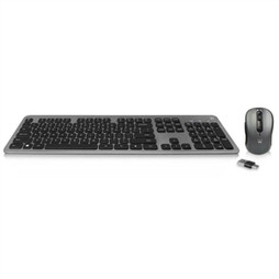 Ewent S0240988 - Tastatur EW3272 Schwarz Qwerty Spanisch QWERTY